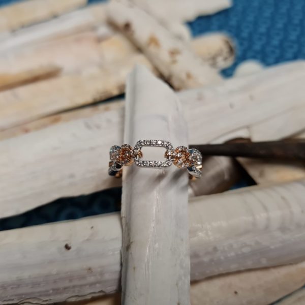 BAGUE ORG ET ROSE DTS 3130043