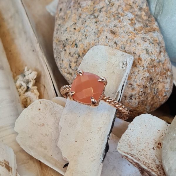 BAGUE ORR P.DE LUNE ORANGE 4170104