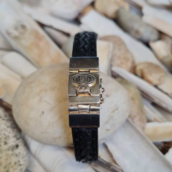 BRACELET ARGT HOMME CUIR O100010