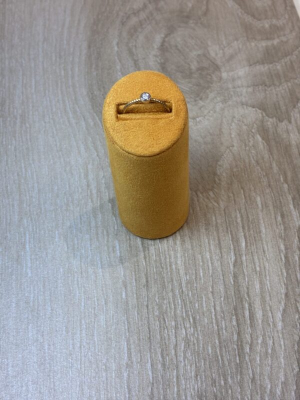 Solitaire or jaune/or blanc 1 diamant 31200086